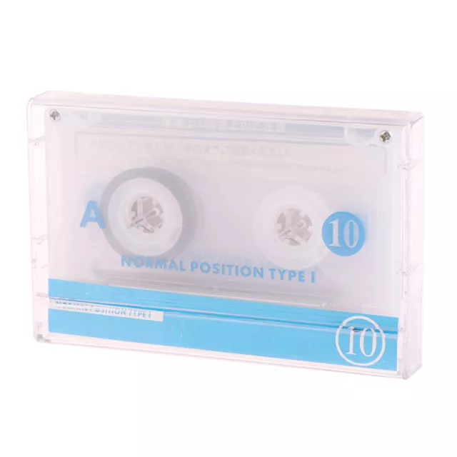 1PCS Standard Cassette Blank Tape Player Empty 10 Minutes Magnetic Audio TaDC