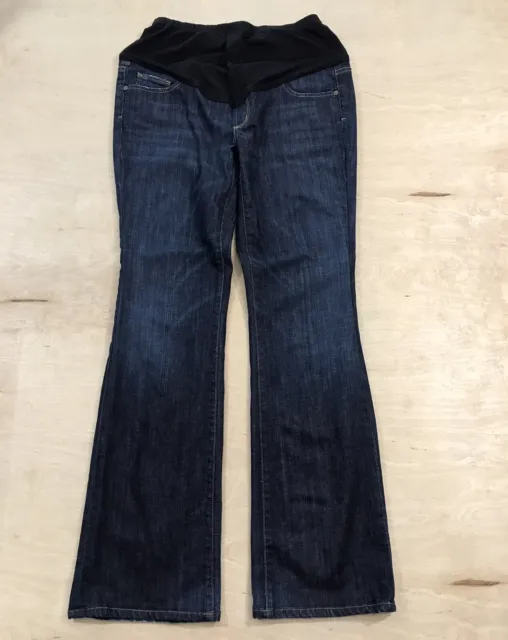 Women's Citizens of Humanity Dark Wash Bootcut Maternity Blue Jeans Size 31