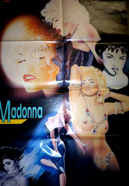 Ein Madonna nude XXL Poster RS 90210 Beverly Hills Sammlung 90er Jahre Popcorn