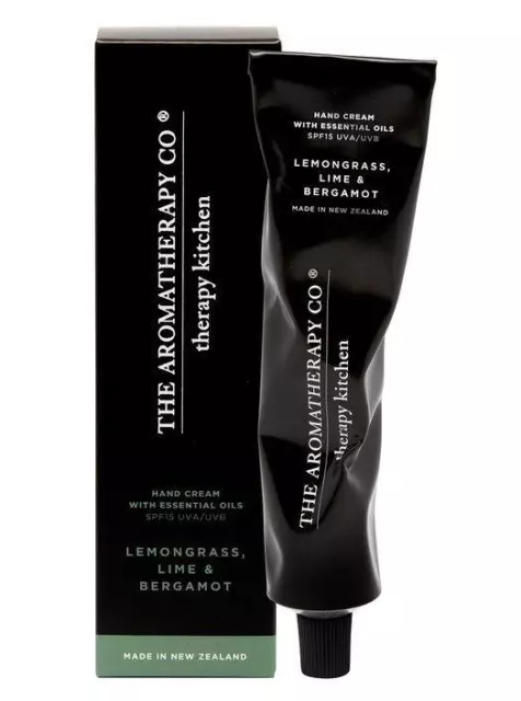 The Aromatherapy Co. Therapy Kitchen Lemongrass, Lime & Bergamot Hand Cream 75ml