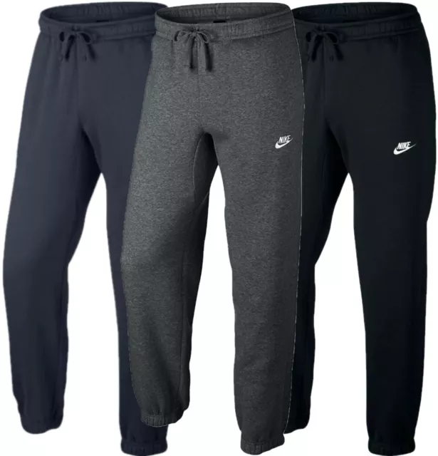 Nike Mens Fleece Joggers Track Pants Sweat Jogging Activewear Tracksuit Bottoms