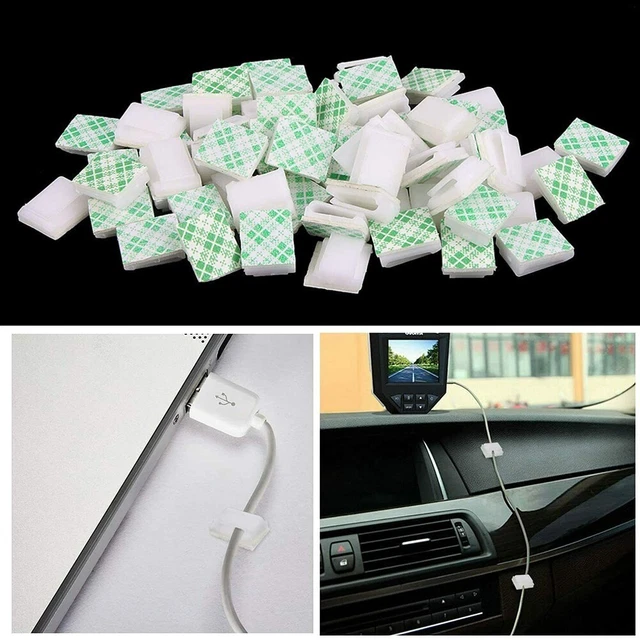 CLIPS DE MONTAGE de bande lumineuse durables et réutilisables pour