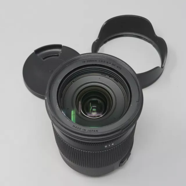 Sigma 18-300mm f/3.5-6.3 DC Macro OS HSM Contemporary Lens for Nikon