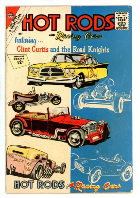 Hot Rods and Racing Cars 57 VG- (3.5) Charlton (1962)