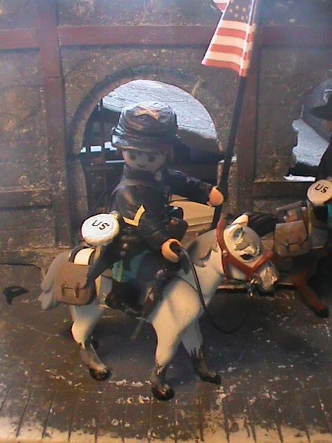 PLAYMOBIL Customisé - Semi-chenillé SDKFZ + Sous-officier - Impression 3D PLA - Front Oriental - Pièce REF-002