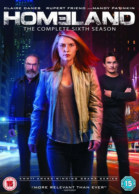 Homeland Season 6 [DVD] [2017] [Region 2] (4 Disc Set) Series Six - New Sealed