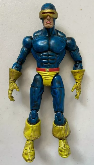 Marvel Legends 6" X-Men CYCLOPS Variant Action Figure Loose Used Toy Biz