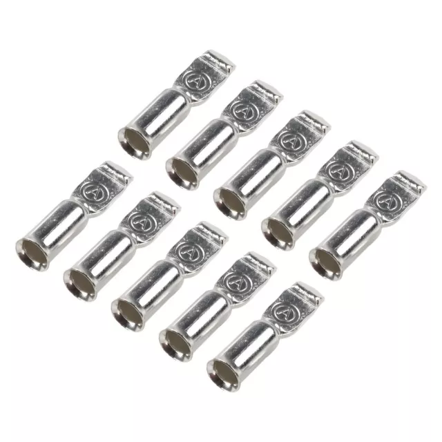 10x FOR Anderson Plug Contacts Pins Lugs Terminals For 50-Amp Connectors 12AWG