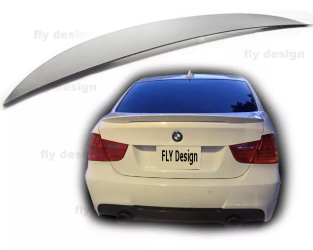 Convient pour BMW E90 3er, Mise au Point High Kick Spoiler Aileron Belle Bodykit