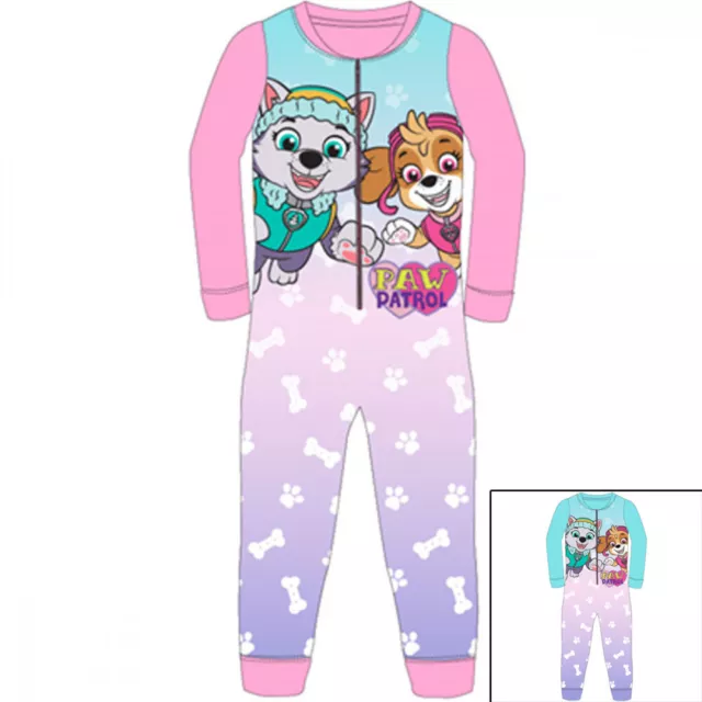 Kinder Schlafanzug Overall-Pyjama** Paw Patrol**Polar- Fleece 98 - 128