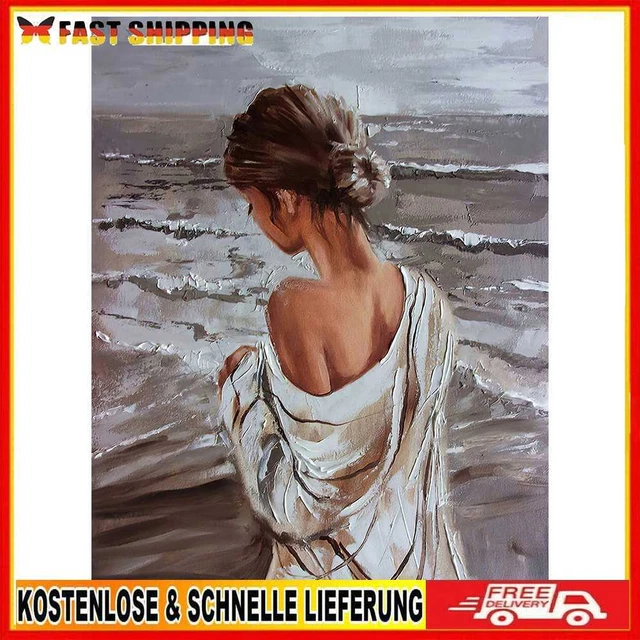 Kit 5D hágalo usted mismo encantadora pareja cuadrada diamante pintura artesanal (NH587)