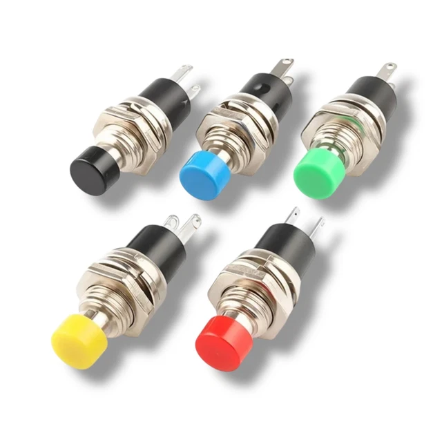 Lot De 10 Boutons Poussoirs Mini 6x6x7 Mm - Neufs - Pour électronique