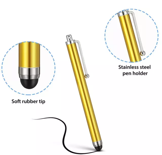 Universal Capacitive Touch Screen Pen Stylus Pens For Android Smartphones Tablet 2