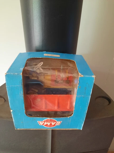 RARE TRACTEUR MÉCANIQUE avec remorque gama 1853 neuf boite no joustra