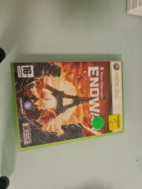 microsoft xbox 360 mm video game tom clancy's endwar