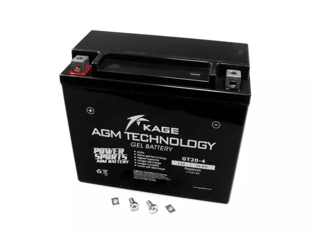 Batterie Gel KAGE YTX20-BS Pour Buell Honda Moto Guzzi Triumph