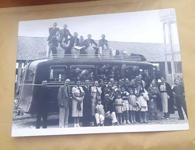 Rarissima Foto Guidovia italiane Piacenza gita acquisto vino St Manzotti anni 30