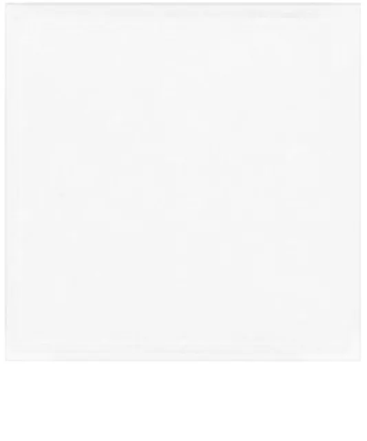 100 tiles - White Vitreous Glass Mosaic Tiles - 3/8 inch - Mixed Media Art
