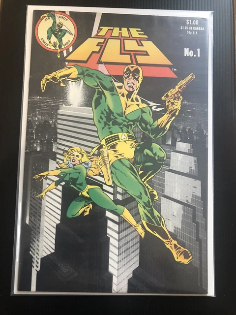The Fly # 1 & 2 Red Circle Comics Group, Jim Steranko  Cover Nice