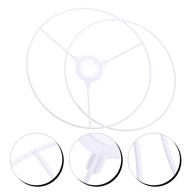 PATIKIL Bague D'Abat-Jour De Douille De Lumière, 3Pcs E26 E27 Douilles