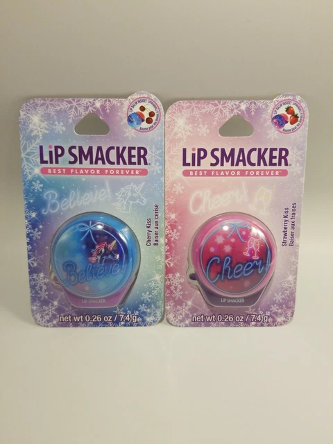 Lip Smackers Best Flavor Forever Believe And Cheers Lip Balm. New. FREE SHIPPING