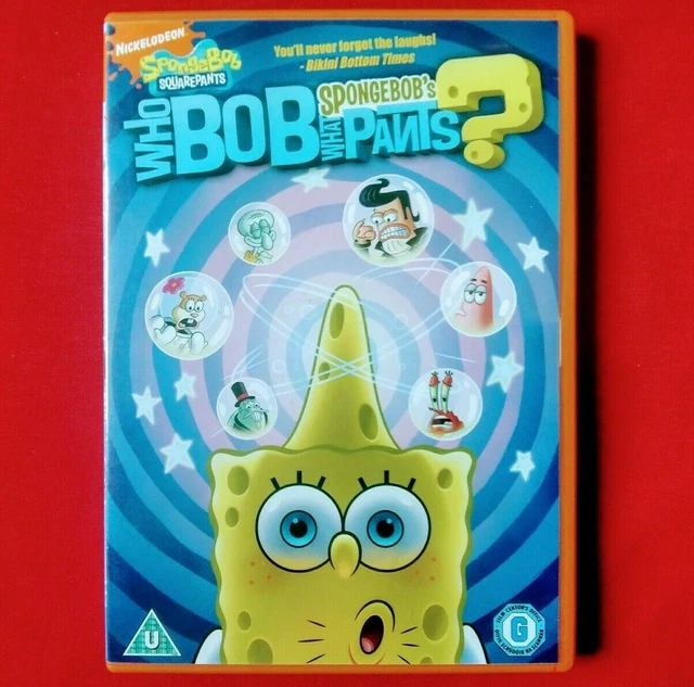 Spongebob Squarepants Who Bob What Pants Dvd 2009 Region 2 £419 Picclick Uk