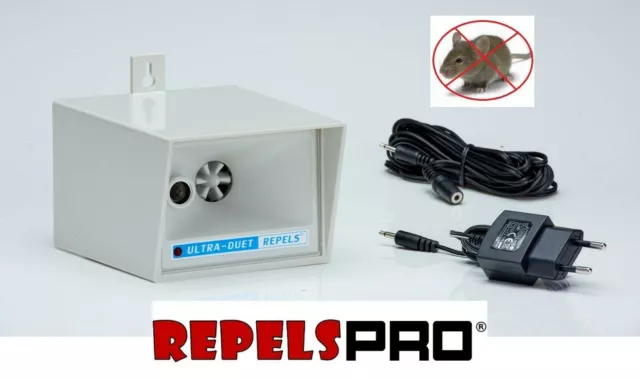 Ultra-Duet Pest Repeller High Impact Ultrasonic Ratten Nagetiere Mäuse mit...