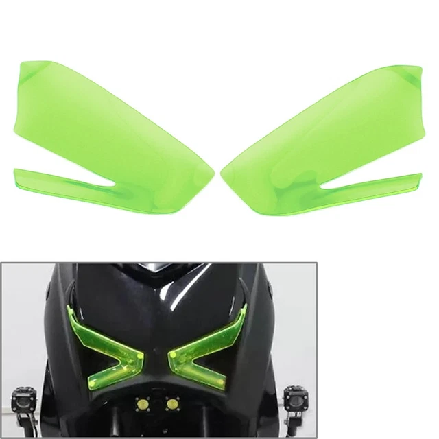 Phare Avant Moto Pour Bajaj Pulsar 150 Et 200 – Lentille Verre, Design Noir – Améliore Visibilité Et Style (Pièce De Rechange)