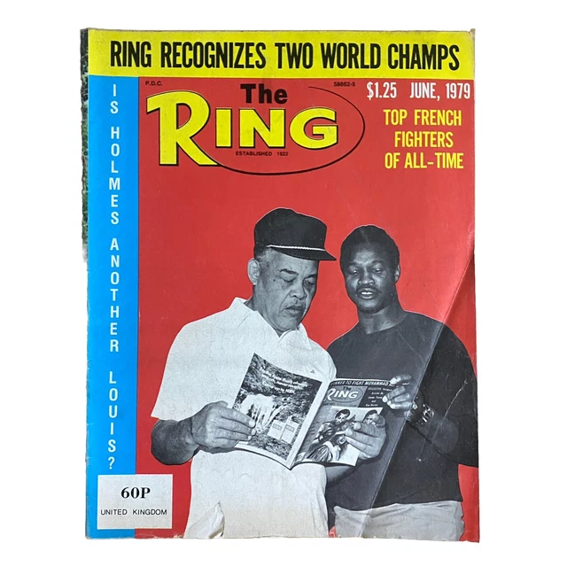 The Ring Magazine – Septembre 1958 – Couverture Roy Harris – Boxe – Vintage