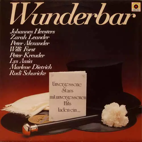 Various - Wunderbar - Unvergessene Stars Mit U LP Comp Vinyl Scha