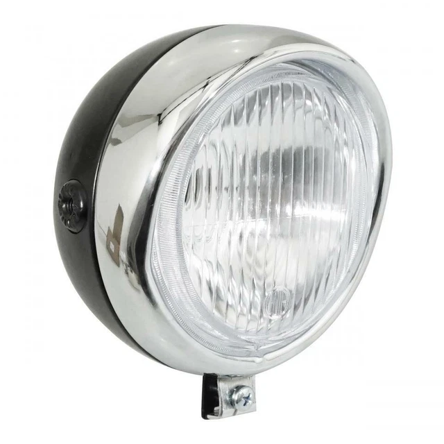 Phare Avant Bleu Pour Mobylette MBK 51 LUX - Optique Trapézoïdale Neuf - Garantie 2 Ans