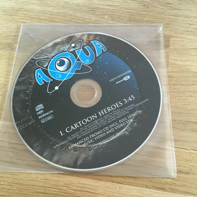 AQUA - CARTOON Heroes - CD 2 titres - Single EUR 2,00 - PicClick FR
