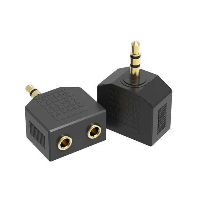 Jack 3.5 Adaptateur Réducteur Audio Stéréo Jack Femelle 3.5 Mm Vers Jack Mâle 2 Amplificateur Lampes - Foto 8