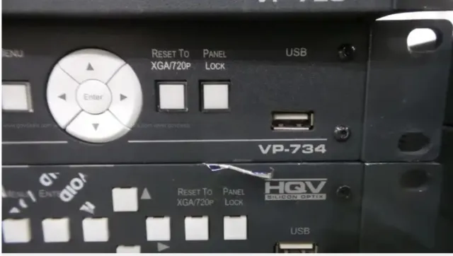 Kramer VP-734 7 Input 4K UHD HDMI DisplayPort Presentation Switcher Scaler