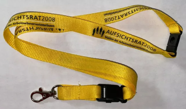 Deutsche Post Aufsichtsrat 2008 Schlüsselband Lanyard NEU (E55)