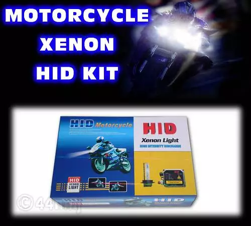 Motorrad Slimline Xenon Hid Scheinwerfer Set H7 8000k