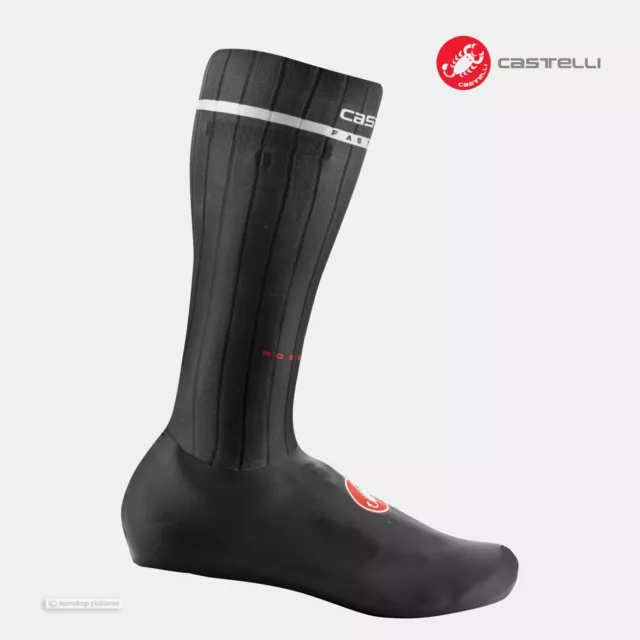 Castelli FAST FEET 2 TT Aero Copri scarpe da ciclismo: NERO