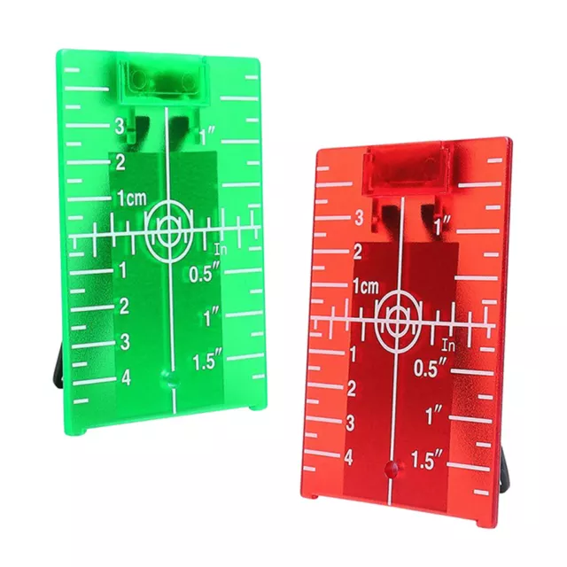 Target   Magnetic Target   with Stand for Level Meter Line Red Green