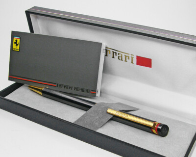 Ferrari Formula cartier Aurora vintage roller ball penna grigia no box 