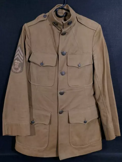 WWI US Army Quartermaster Sergeant Tailored Uniform & Pants Named Sgt KE WITMYER
