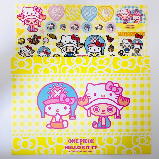 HELLO KITTY CHOPPER Sticker SANRIO ONE PIECE Collaboration Unused #3 ...