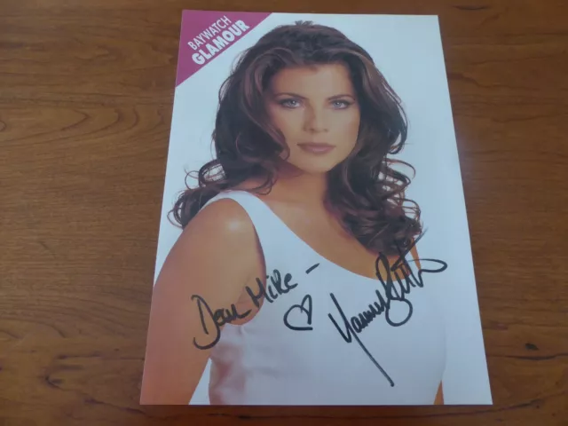Young Sexy Actress Yasmine Bleeth Authentic Autographed Beautiful 8X10 Photo
