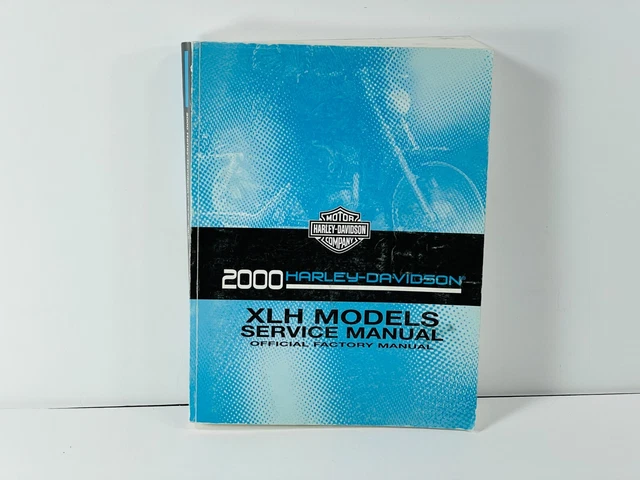 2000 Harley-Davidson Official Service Manual XLH Models - 99484-00A