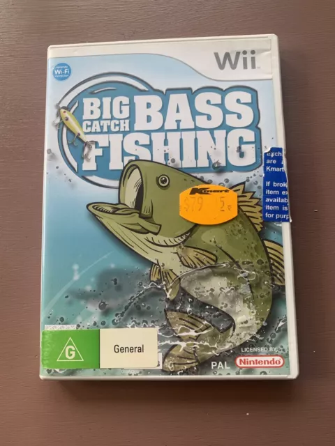 SUPER BLACK BASS Fishing (Nintendo DS, 2005) PAL Complete $27.00