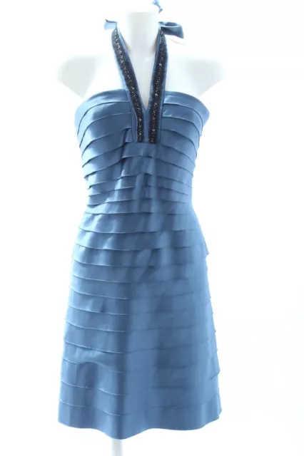 BCBG MAXAZRIA Vestido de noche Mujeres Talla EU 38 azul elegante