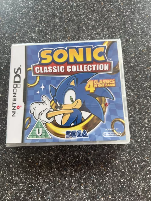 Sonic Classic Collection Nintendo DS Brand New & Factory Sealed UK