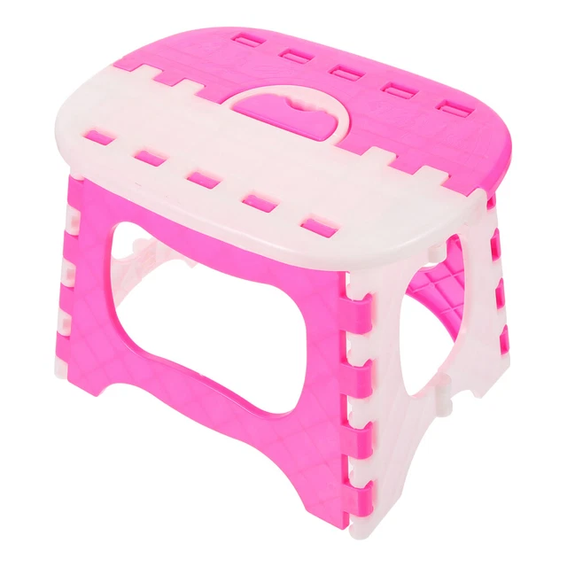 Sgabello passo pieghevole sgabello portatile in plastica per soggiorno bagno da utilizzare