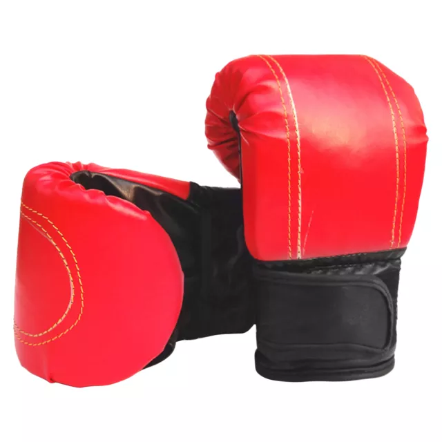 1 Pair Boxing Gloves Adjustable Breathable Sports Professional Sparring Gloves