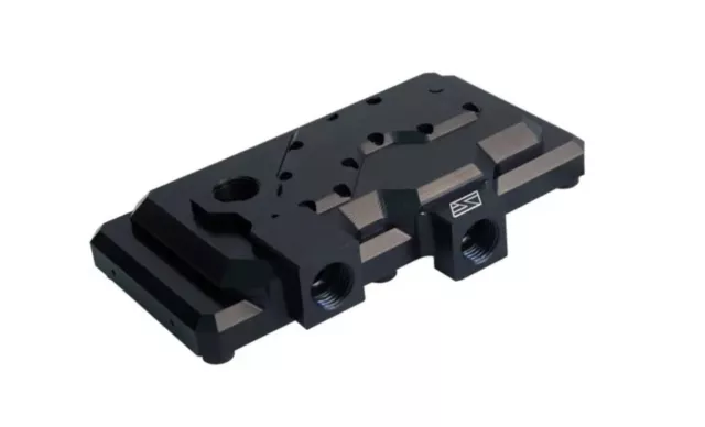 Swiftech MCP35X2 Housing for two DDC pumps - Black Acetal