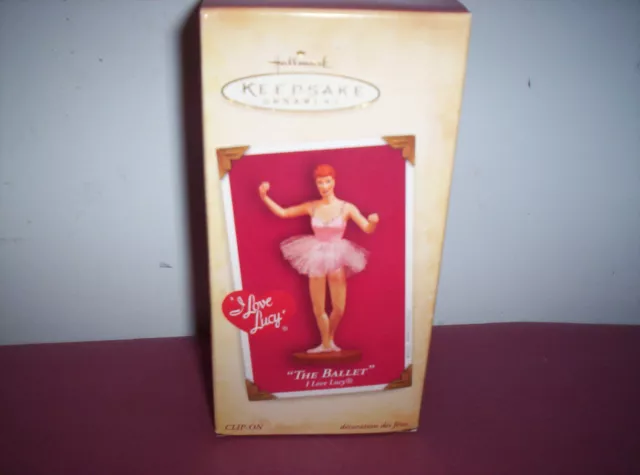 2004 Hallmark Ornament I LOVE LUCY "The Ballet"